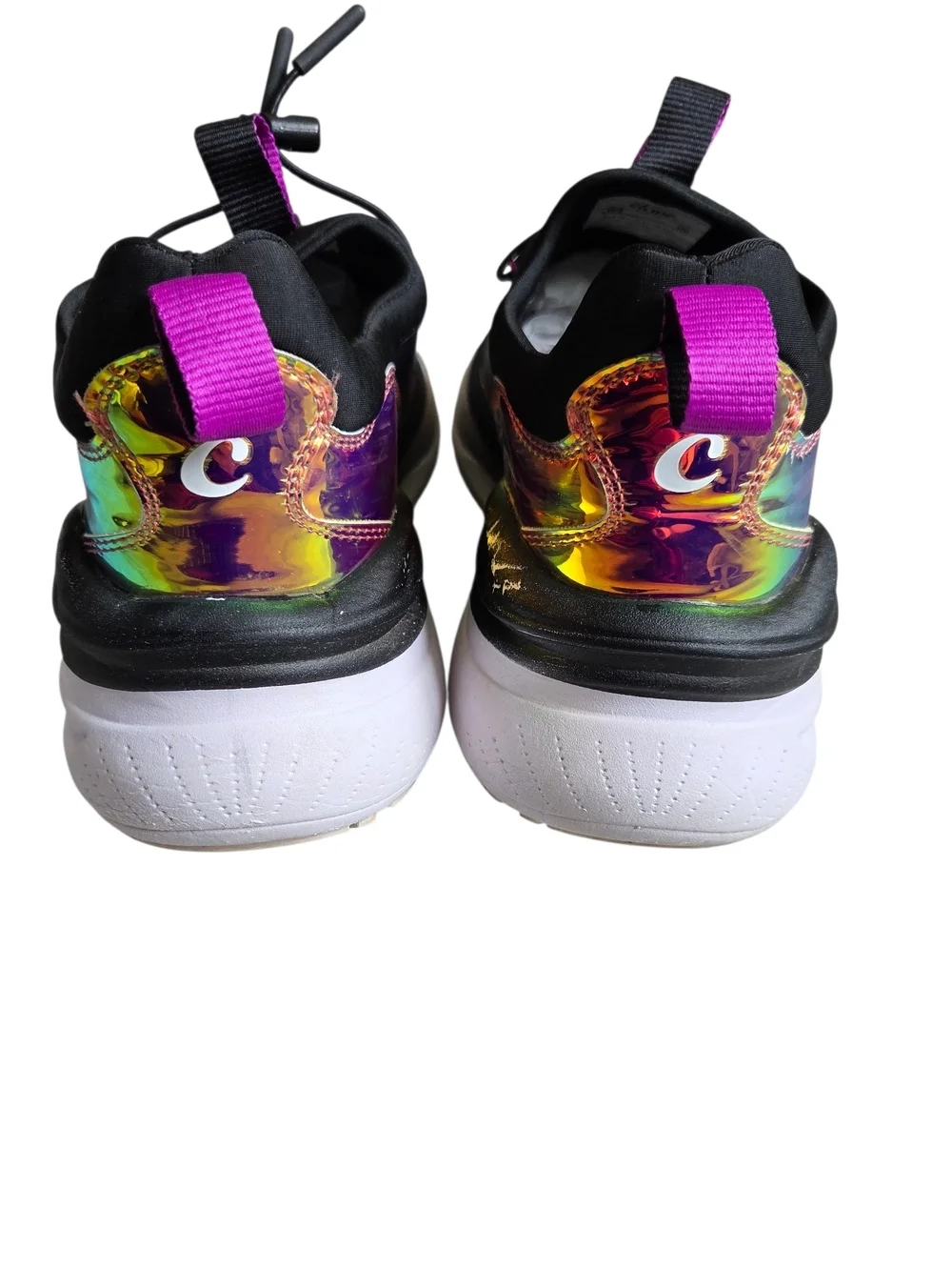 Clove Black Holographic Limited Edition Comfort Sneakers 8